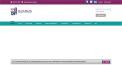 Desktop Screenshot of anderson-ergo.ca