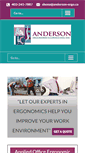Mobile Screenshot of anderson-ergo.ca